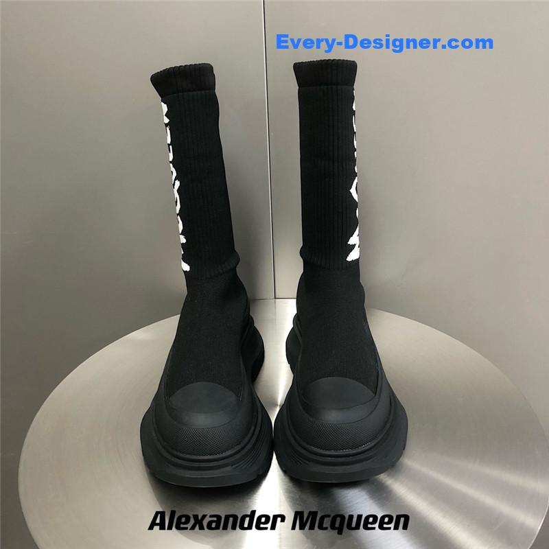 a1exa*der Mcqv*en platform socks shoes