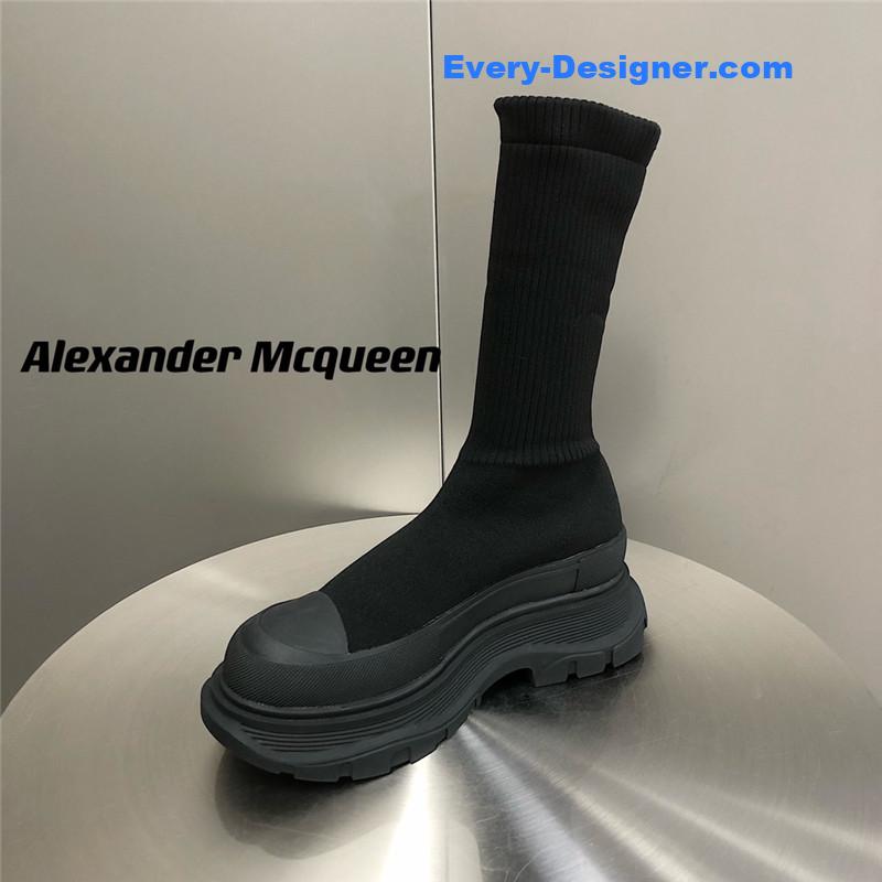 a1exa*der Mcqv*en platform socks shoes