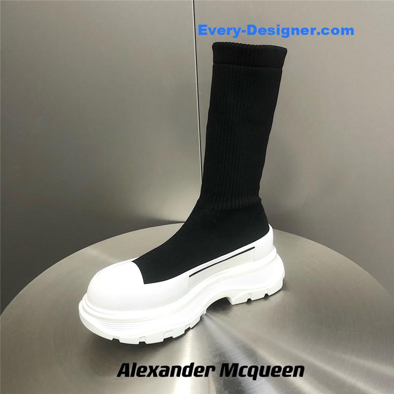 a1exa*der Mcqv*en platform socks shoes