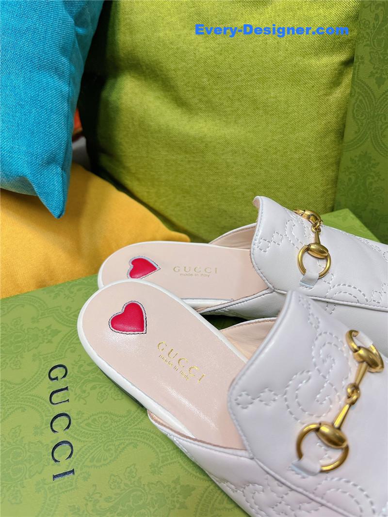 Gvc*1 horsebit half slippers