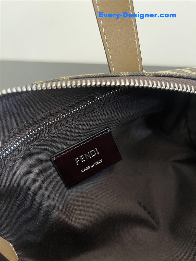 F**di mini brown ff fabric bag