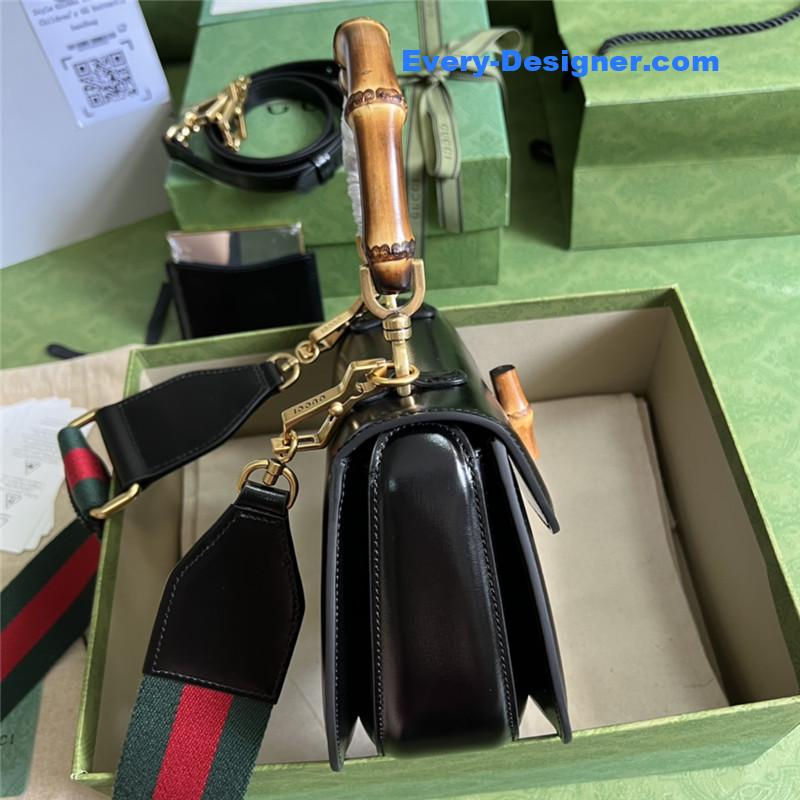 Gvc*1 bamboo 1947 series bamboo small handbag