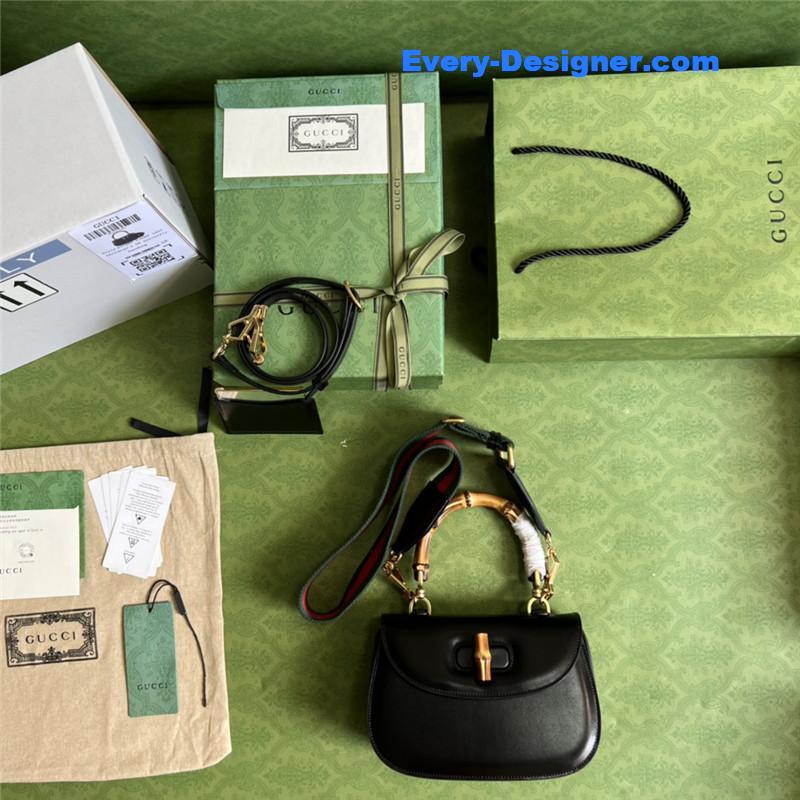 Gvc*1 bamboo 1947 series bamboo small handbag