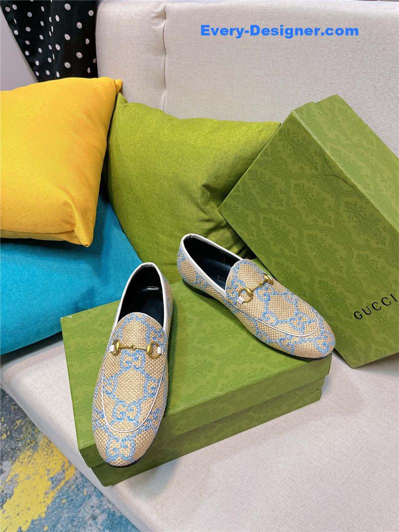 Gvc*1 horsebit half slippers