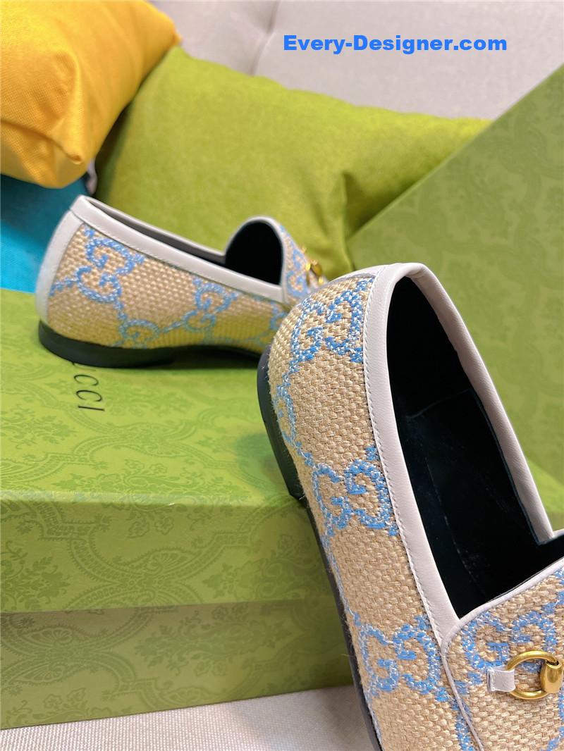 Gvc*1 horsebit half slippers