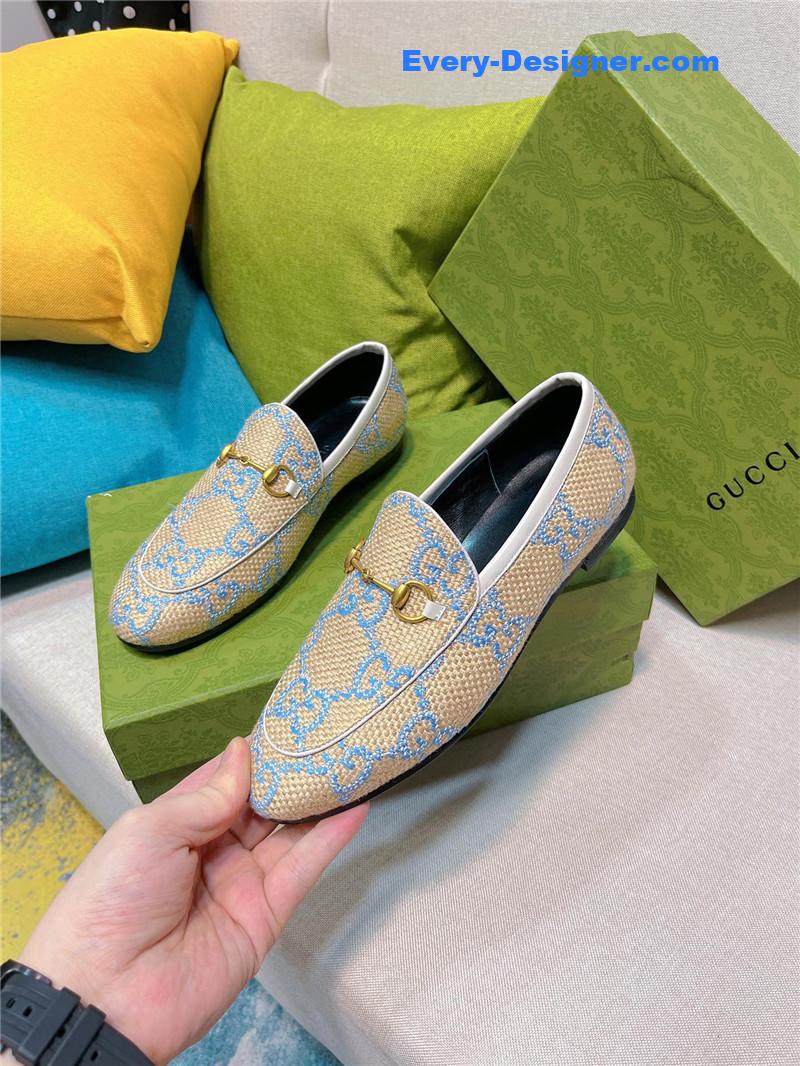 Gvc*1 horsebit half slippers