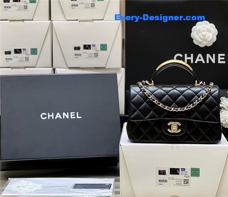 Ch**el cf mini handle bag
