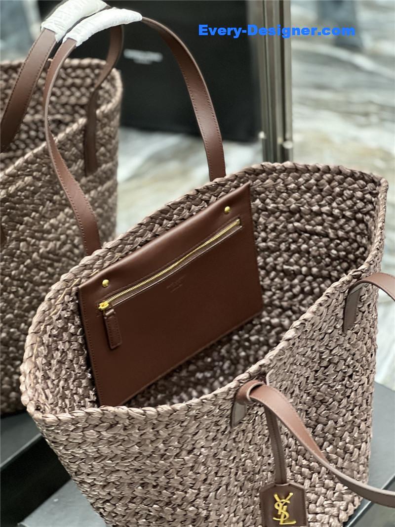 Y51 panier raffia tote bag