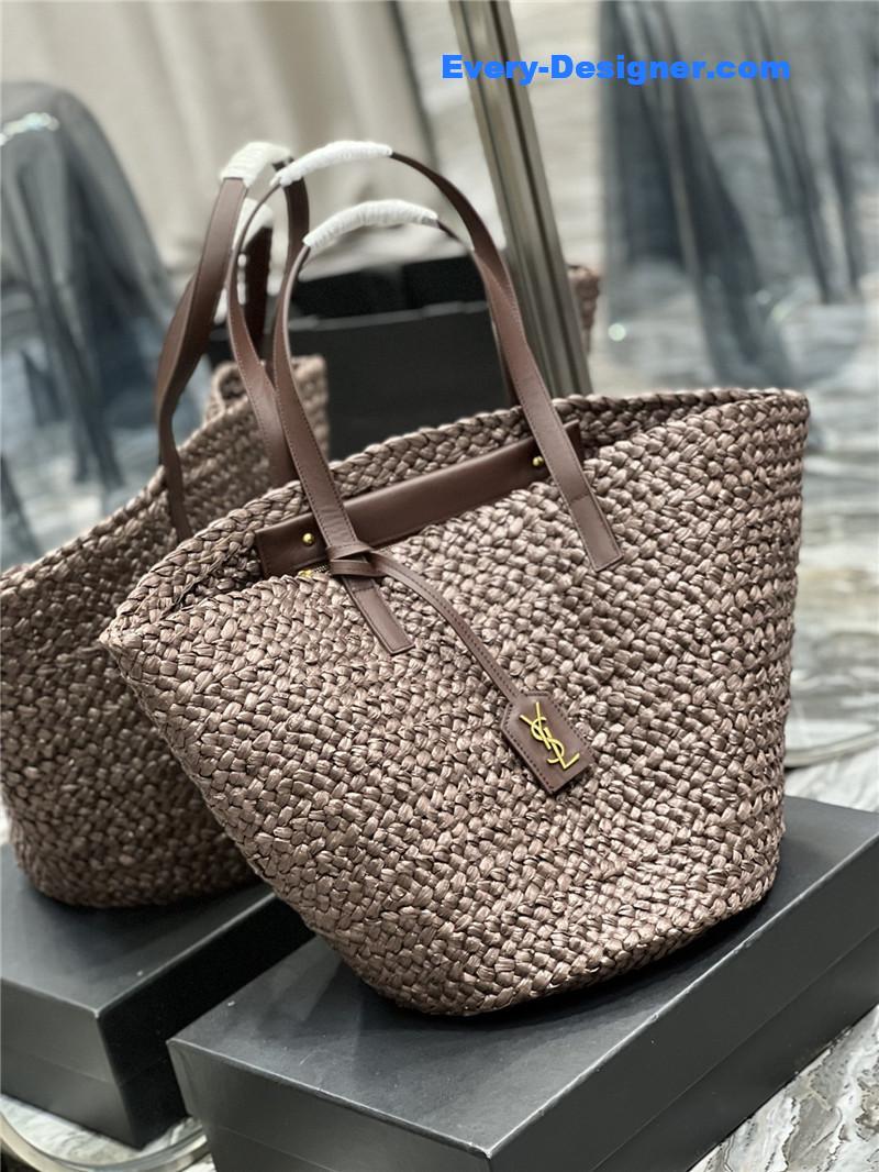 Y51 panier raffia tote bag