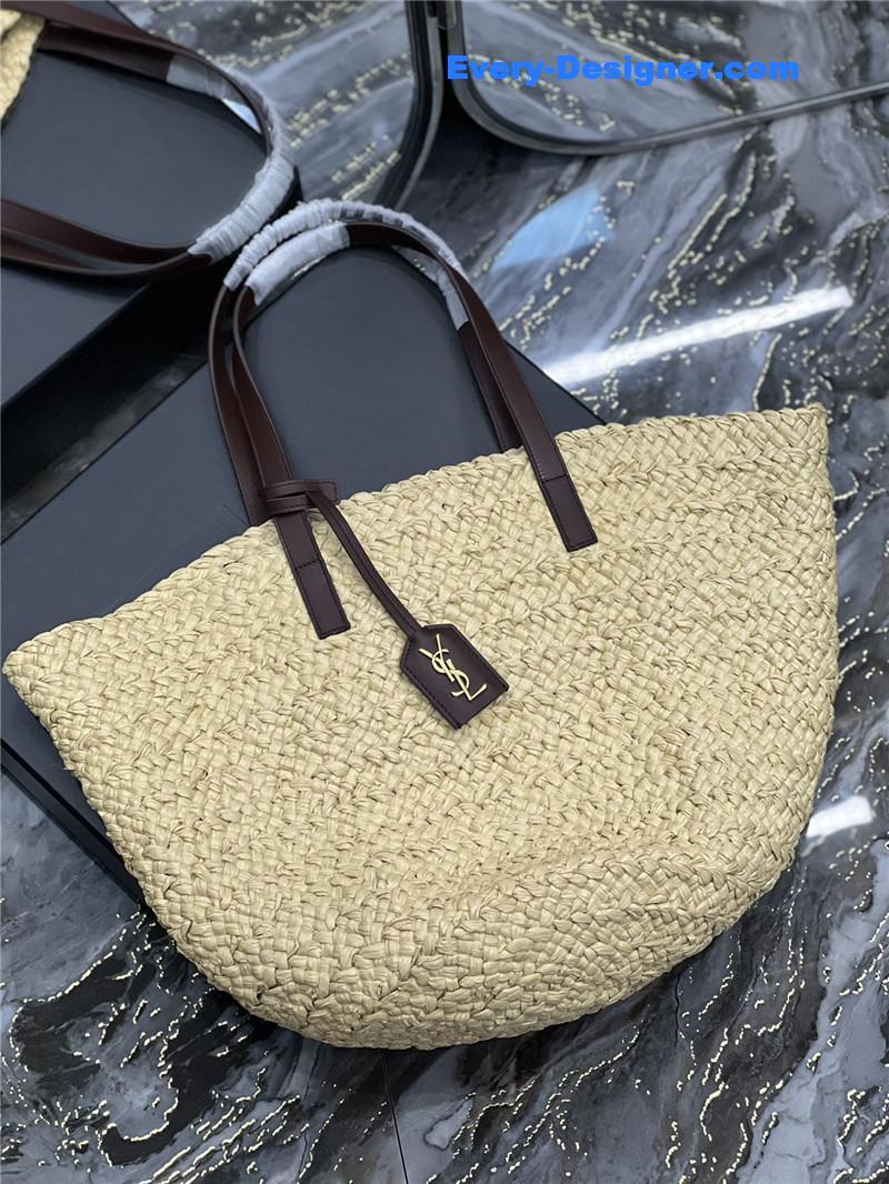 Y51 panier raffia tote bag