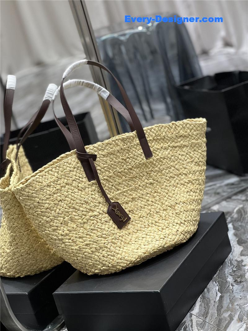 Y51 panier raffia tote bag