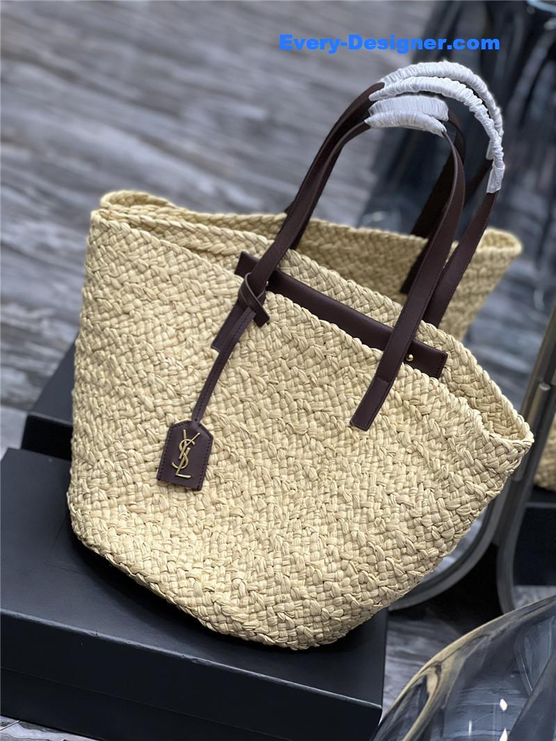 Y51 panier raffia tote bag