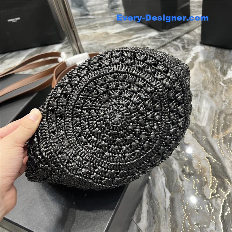 Y51 panier raffia tote bag