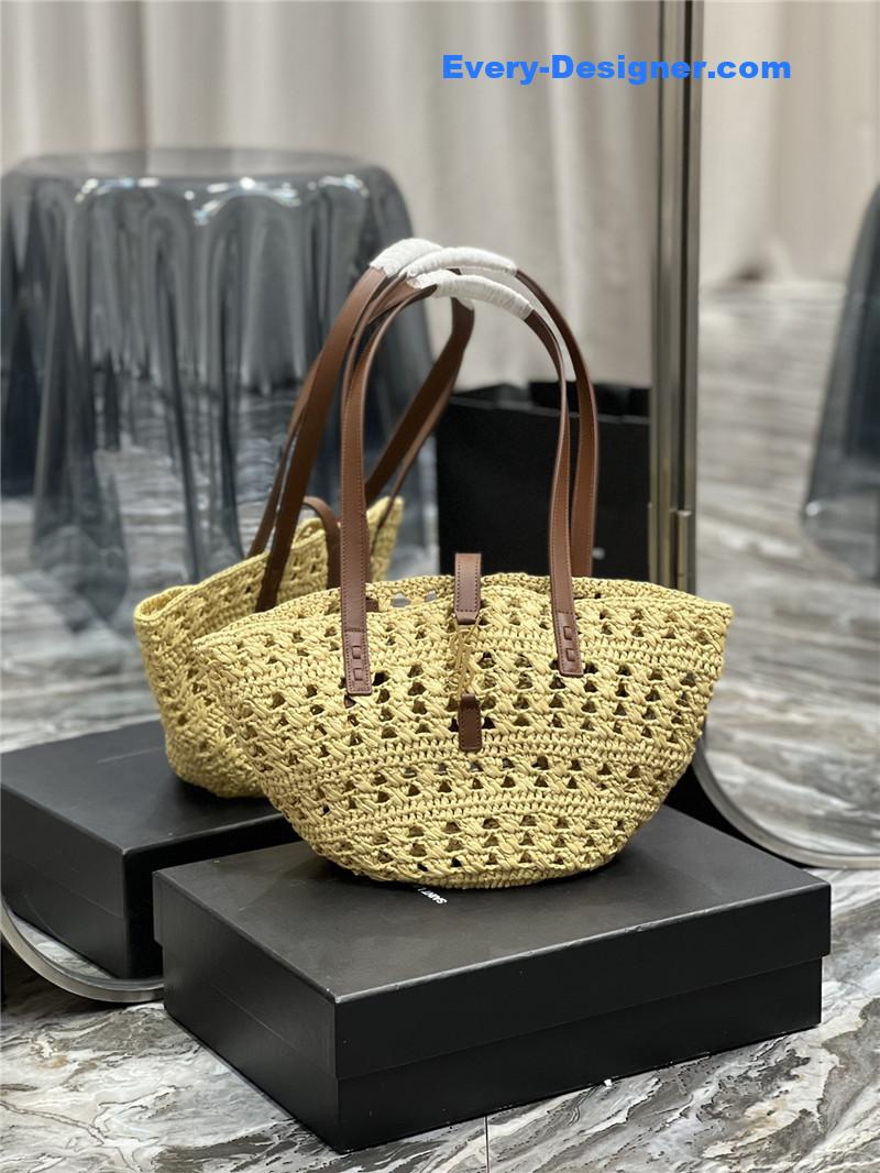 Y51 panier raffia tote bag