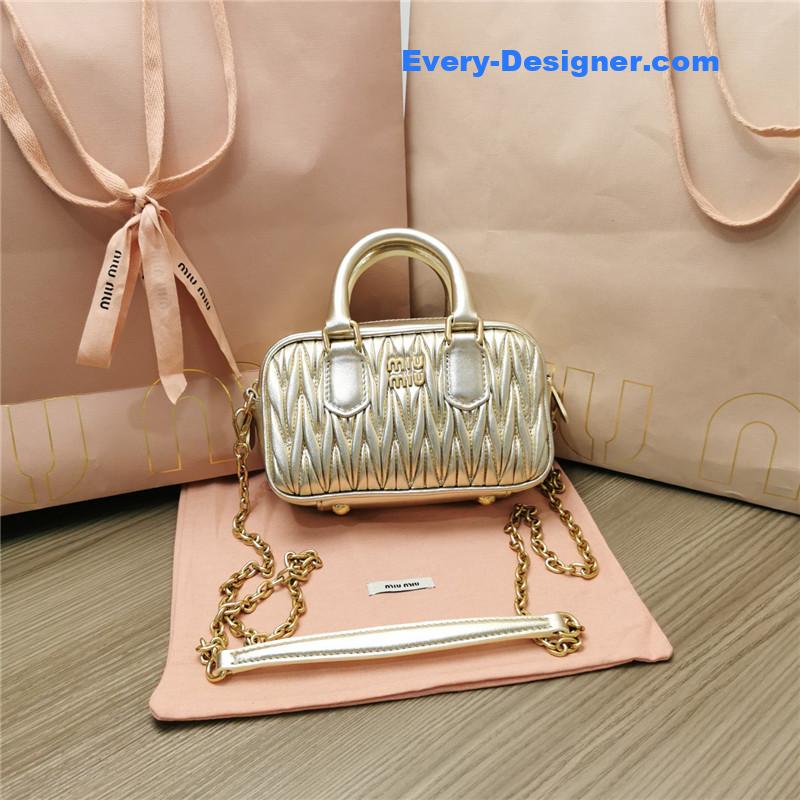 miumiu new too pretty bowling handbag