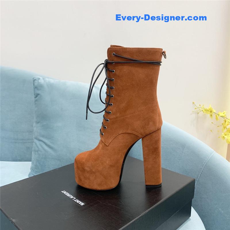 Y51 thick sole waterproof platform boots