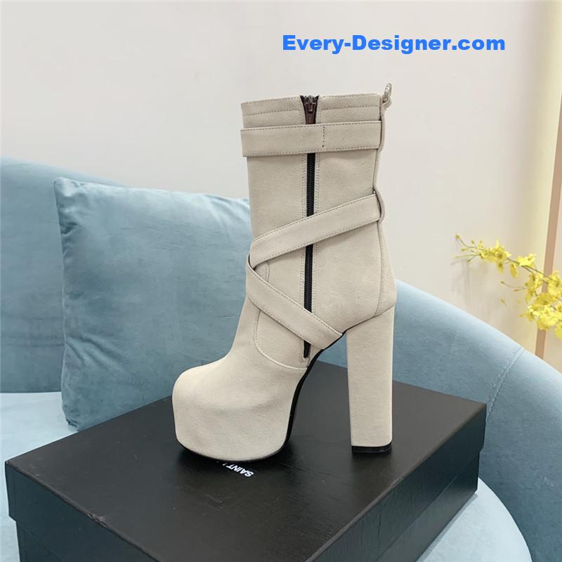 Y51 thick sole waterproof platform boots