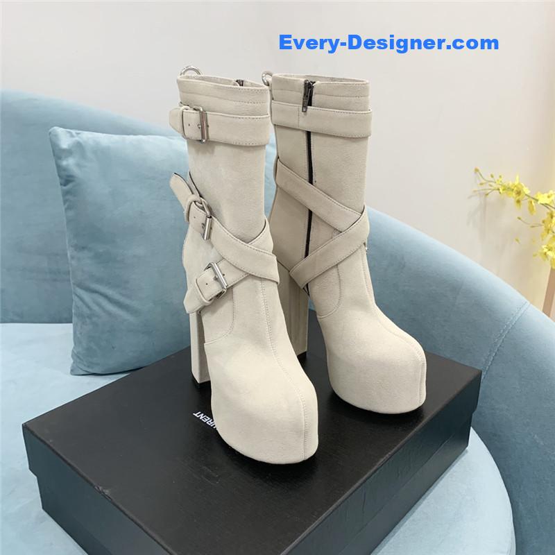 Y51 thick sole waterproof platform boots