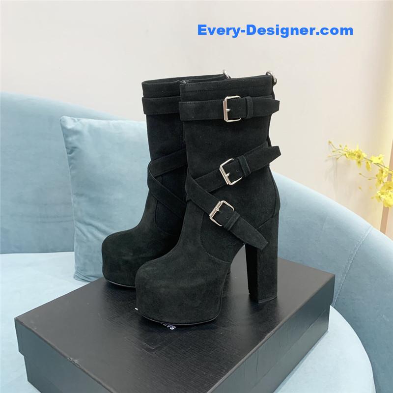 Y51 thick sole waterproof platform boots