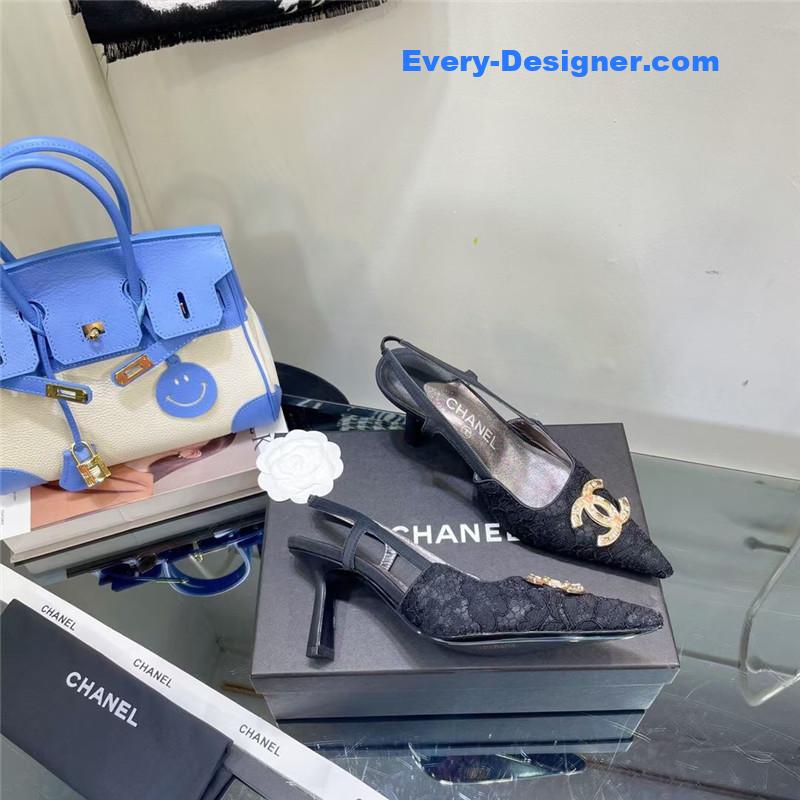 cc pearl double c pendant D1am0nd shoes