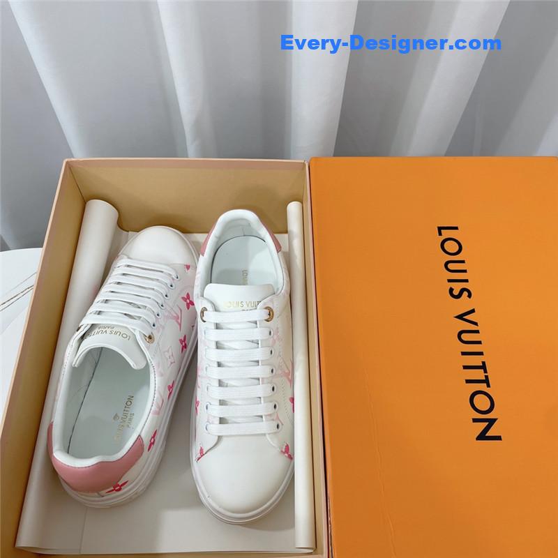 l0vis Vvtt0n lv classic printed white shoes