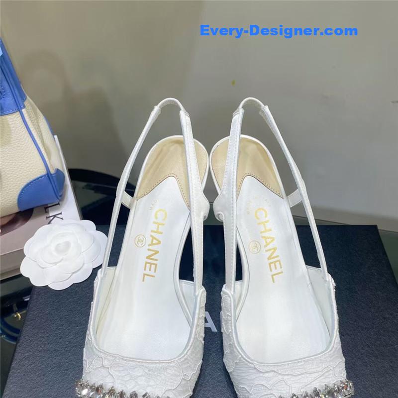 cc pearl double c pendant D1am0nd shoes