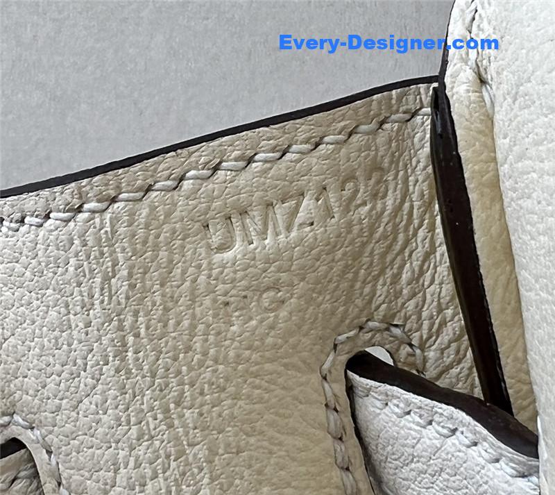 H**me5 birkin 25 swift leather bag