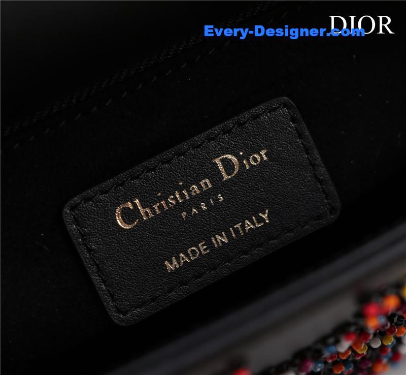 mini lady D10r beaded bag