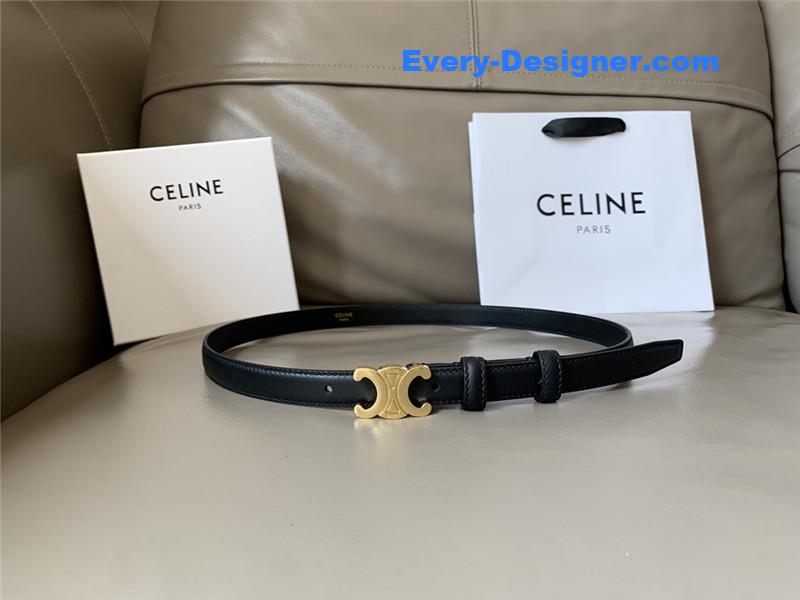 Ce1i*e arc de triomphe metal buckle belt