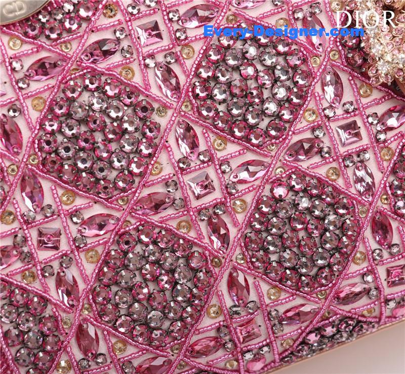 mini lady D10r beaded bag