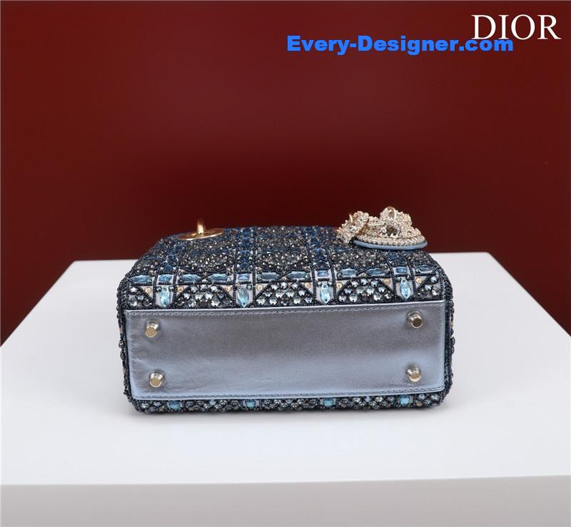 mini lady D10r beaded bag