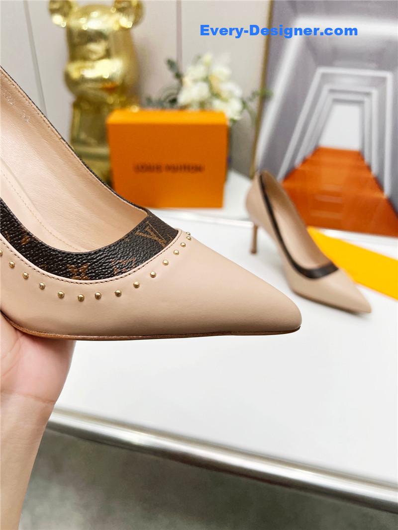 l0vis Vvtt0n lv logo leather shoes