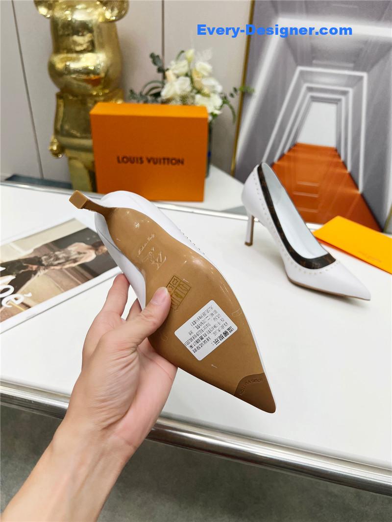 l0vis Vvtt0n lv logo leather shoes