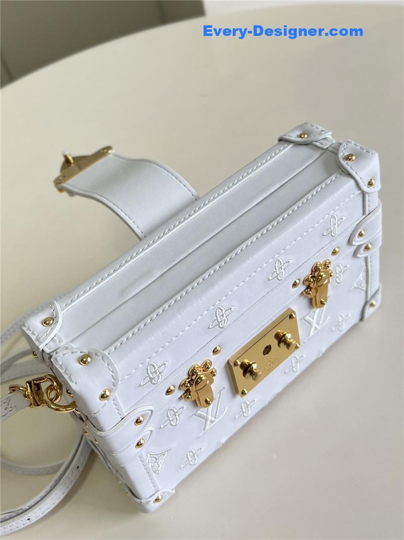 l0vis Vvtt0n lv petite malle bag white