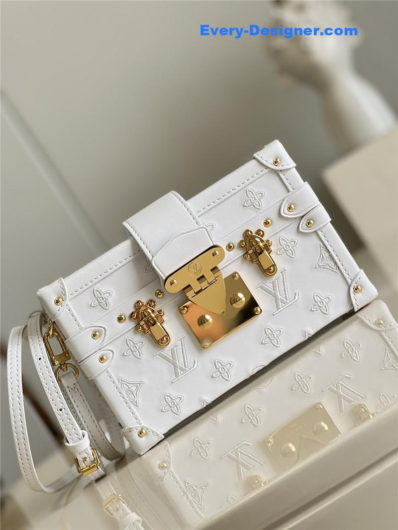 l0vis Vvtt0n lv petite malle bag white