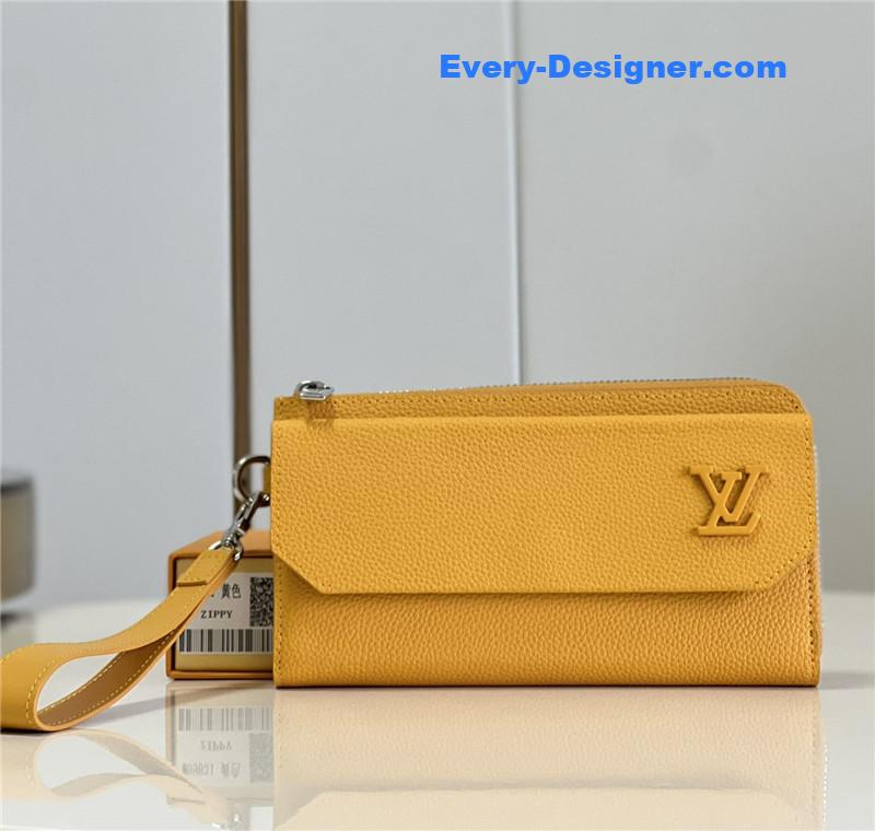 louis vuitton LV aerogram long wallet