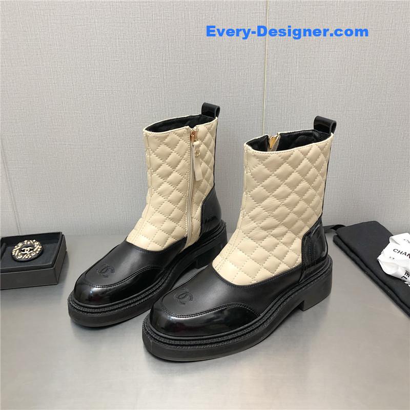 CC classic c embroidery ankle boots