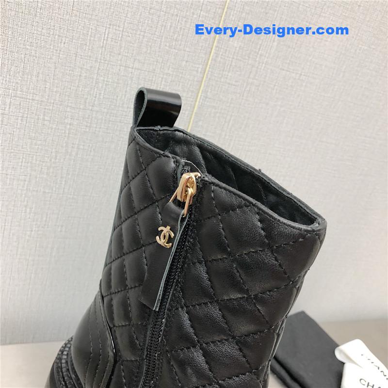 CC classic c embroidery ankle boots