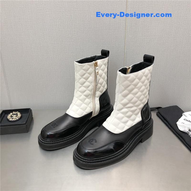 CC classic c embroidery ankle boots