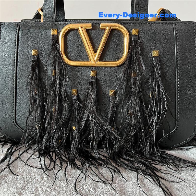 Va1e*ntin0 shoulder tote bag