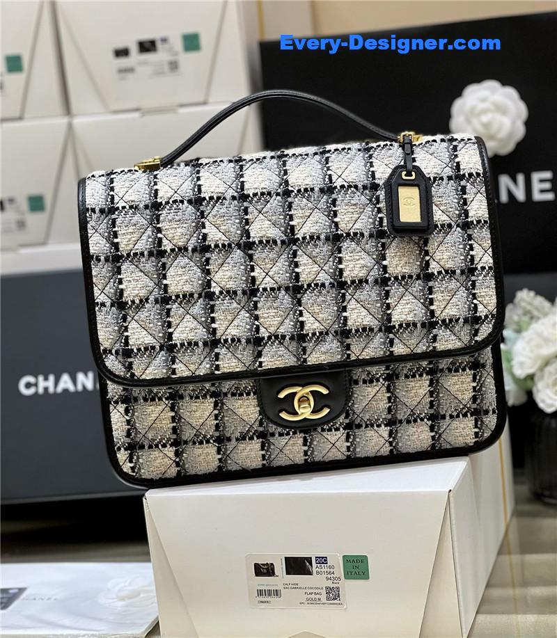 Ch**el woolen backpack