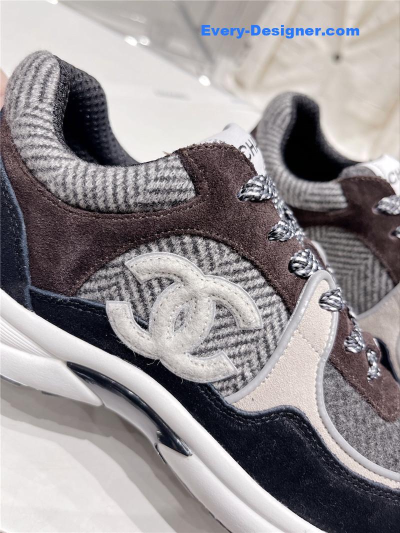 Ch**el logo casual sneakers womens