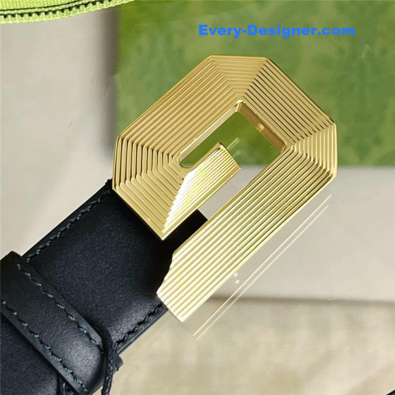 Gvc*1 g buckle narrow belt