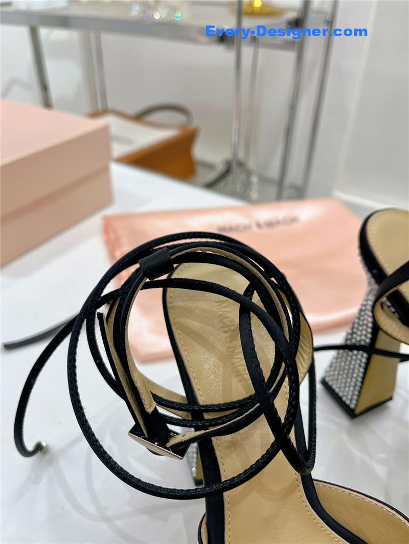 &   bow high-heeled sandals