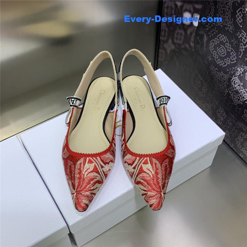 D10r bowknot color matching women’s shoes