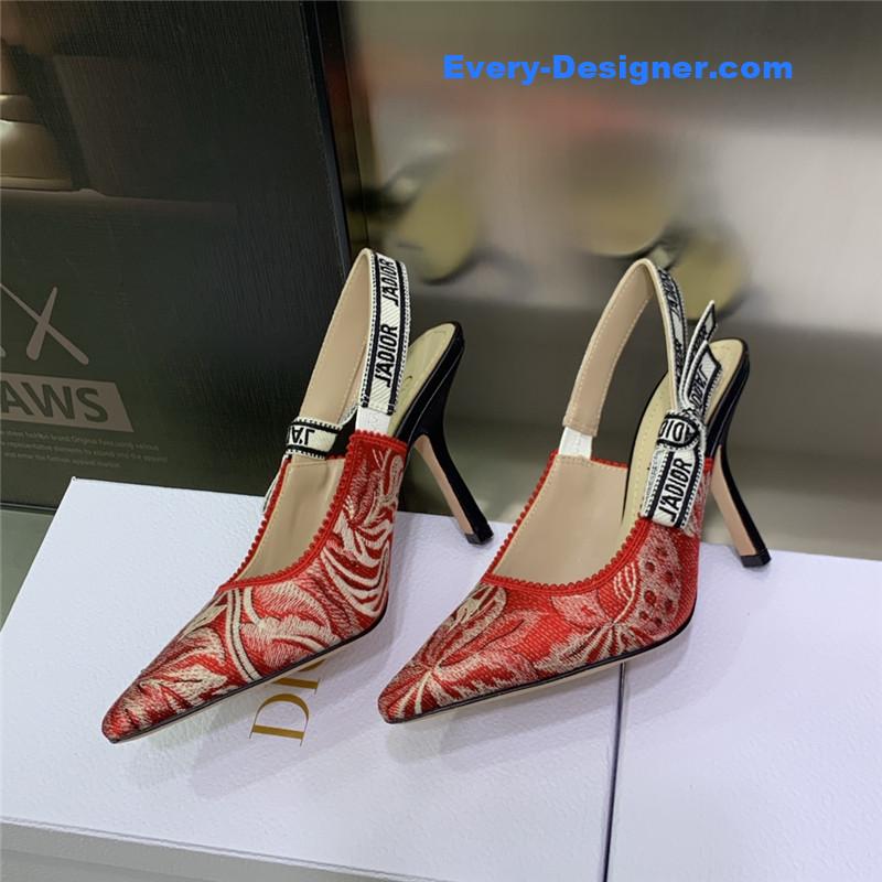 D10r high heel bowknot color matching women’s shoes