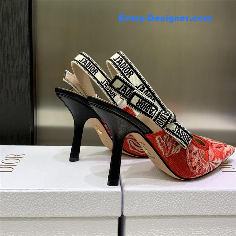 D10r high heel bowknot color matching women’s shoes