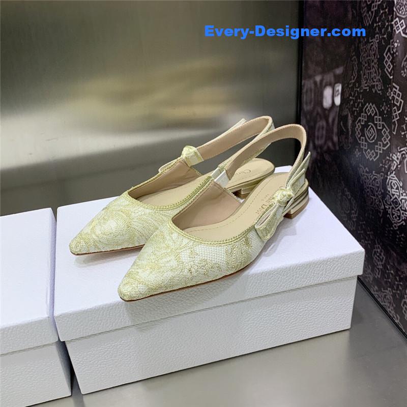 D10r bowknot color matching women’s shoes
