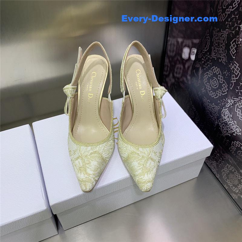 D10r high heel bowknot color matching women’s shoes