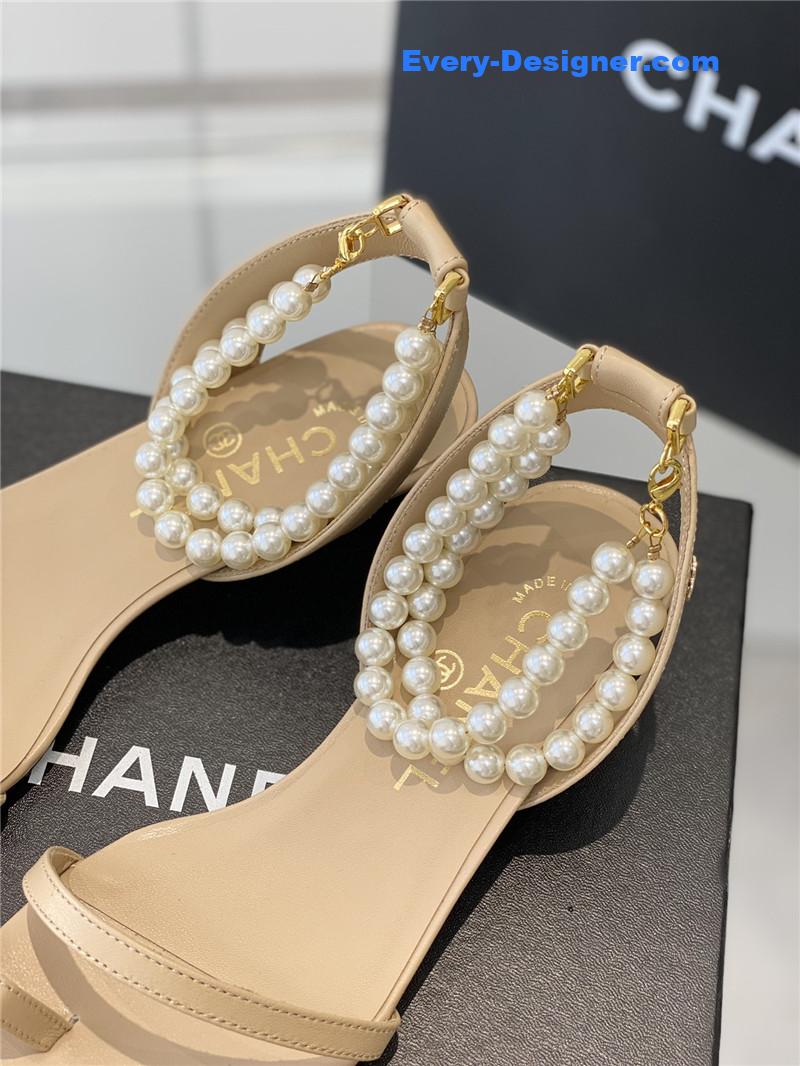 CC pearl sandals
